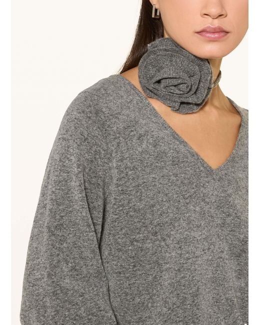 Yerse Gray Pullover FLORE