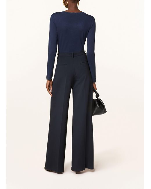 Liu Jo Blue Pullover mit Glitzergarn und Schmucksteinen