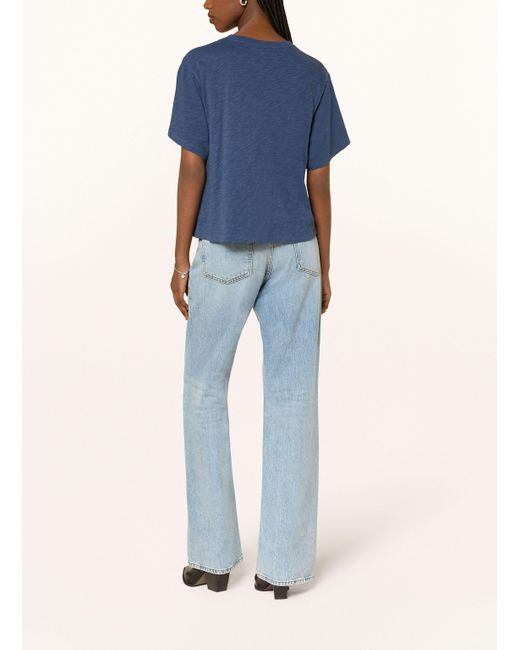 Ba&sh Blue T-Shirt VIRGO