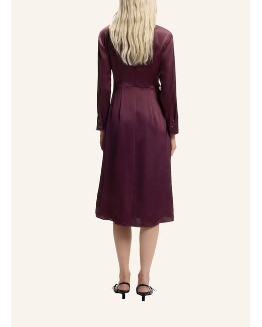 HUGO Purple Business Kleid KRELI-1 Regular Fit