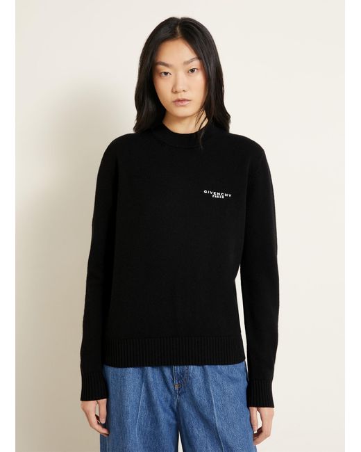 Givenchy Blue Pullover mit Cashmere