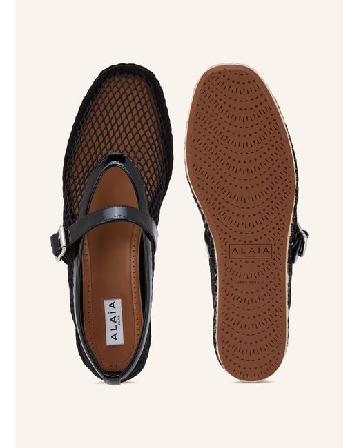 Alaïa Black Espadrilles