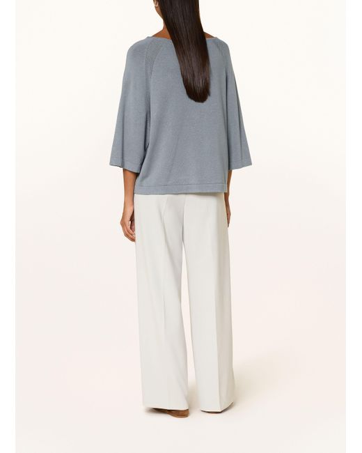 Comma, Gray Pullover mit 3/4-Arm