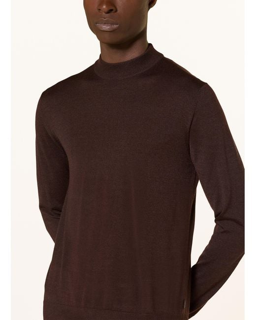 Windsor. Pullover NANDO in Purple für Herren