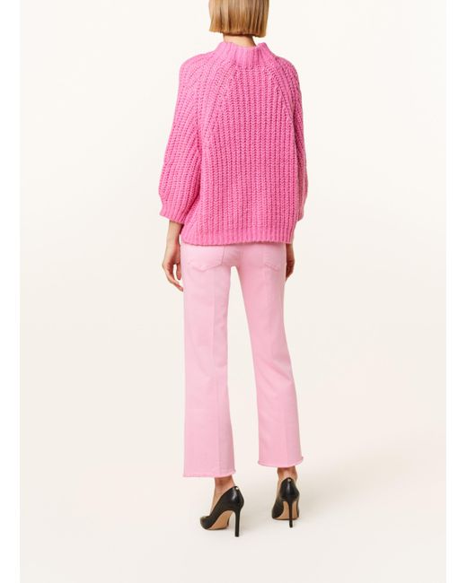 Cambio Pink Jeans-Culotte FRANCESCA