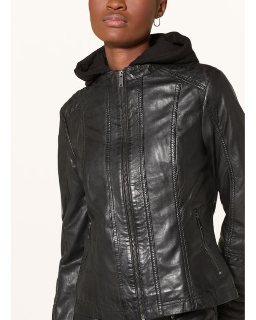 RICANO Black Lederjacke RAINA mit herausnehmbarer Blende
