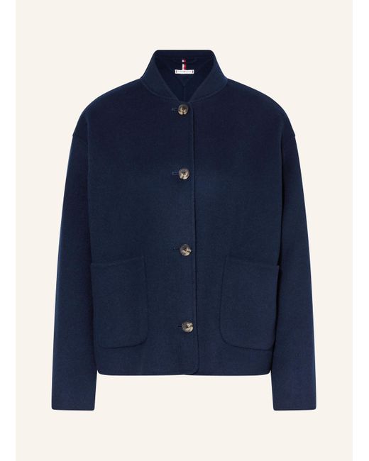 Tommy Hilfiger Blue Kastenjacke