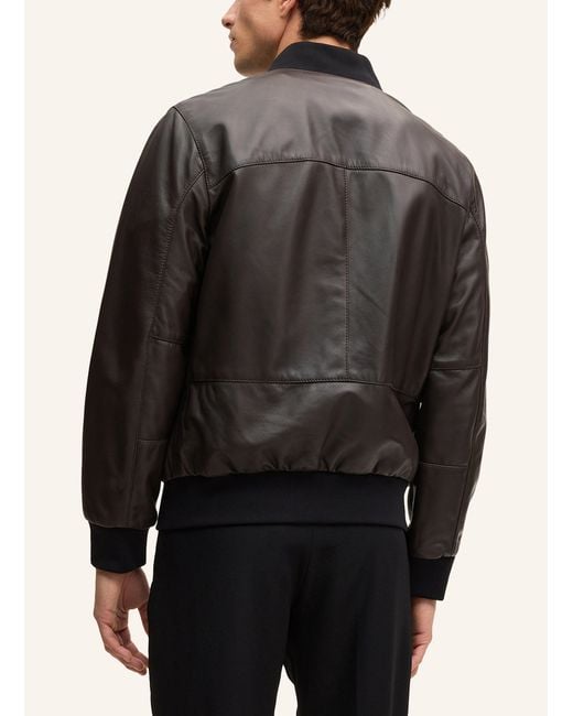 Strellson Lederjacke in Black für Herren