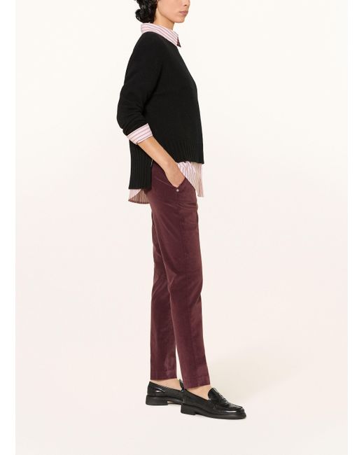 Mason's Red Marlenehose NEW YORK aus Cord