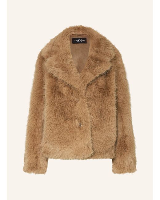 Luisa Cerano Natural Kunstfell-Jacke