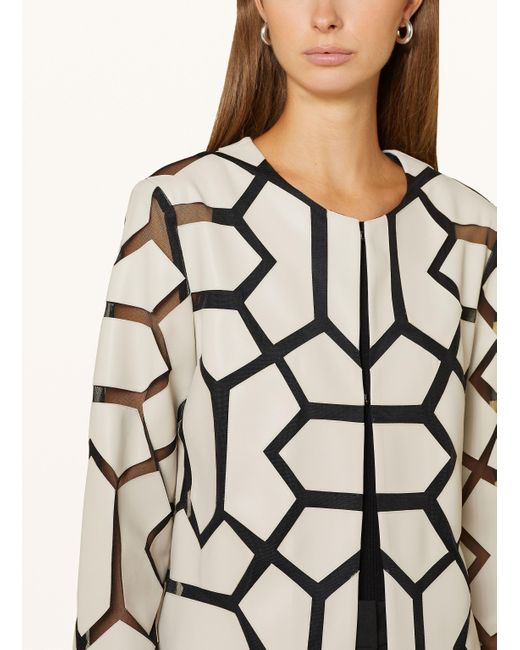 Joseph Ribkoff Natural Jacke in Lederoptik