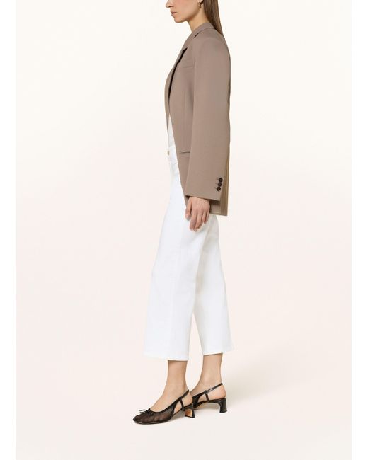 Cambio White Wide Leg Jeans TESS
