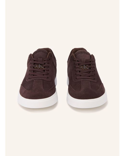 Calvin Klein Sneaker in Brown für Herren