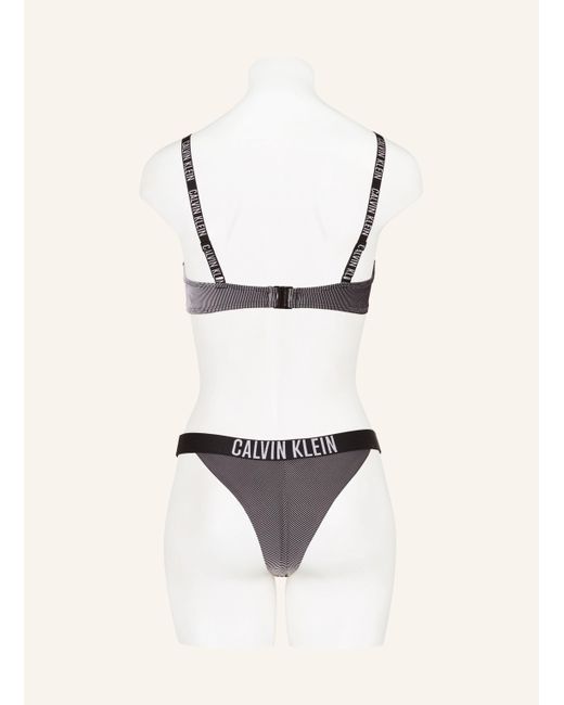 Calvin Klein Gray Bügel-Bikini-Top INTENSE POWER