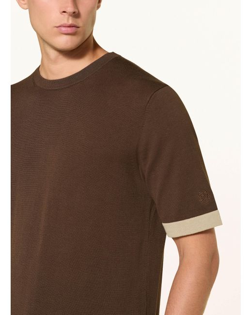 MOS MOSH Gallery Strickshirt MMGJUSTIN in Brown für Herren