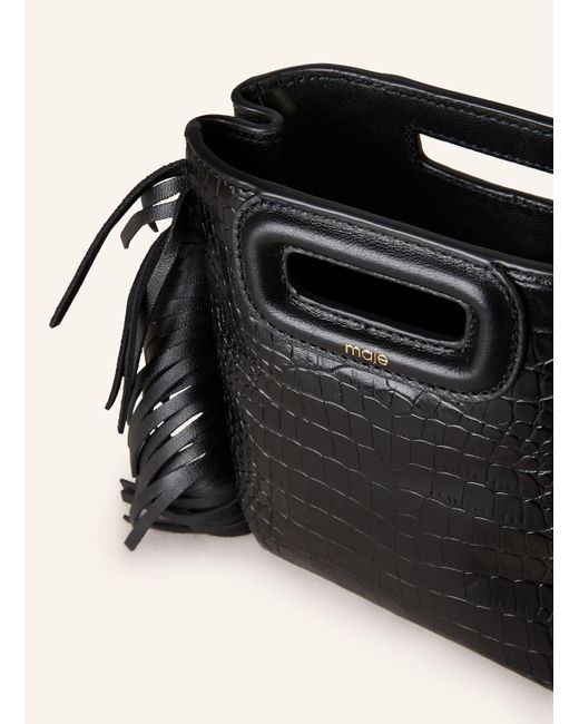 Maje Black Schultertasche