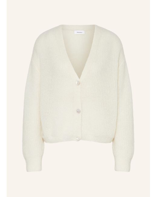 DARLING HARBOUR Natural Strickjacke mit Mohair