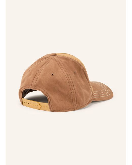 Stetson Cap in Lederoptik in Natural für Herren