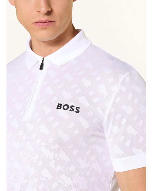 Boss Funktions-Poloshirt PHILIX TOC in Natural für Herren