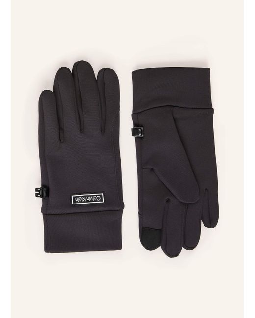 Calvin Klein Handschuhe mit Touchscreen-Funktion in Black für Herren