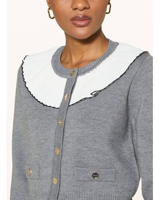 Sandro Gray Strickjacke