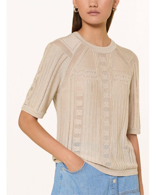 Ba&sh Natural Strickshirt PHILO mit 3/4-Arm
