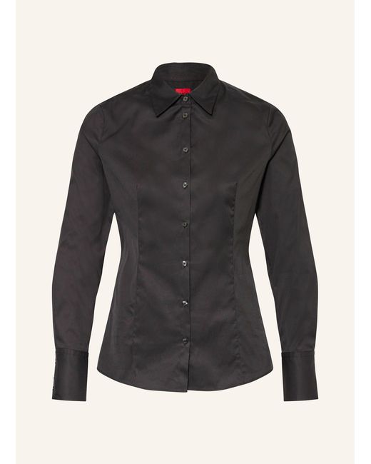 HUGO Black Hemdbluse THE FITTED SHIRT
