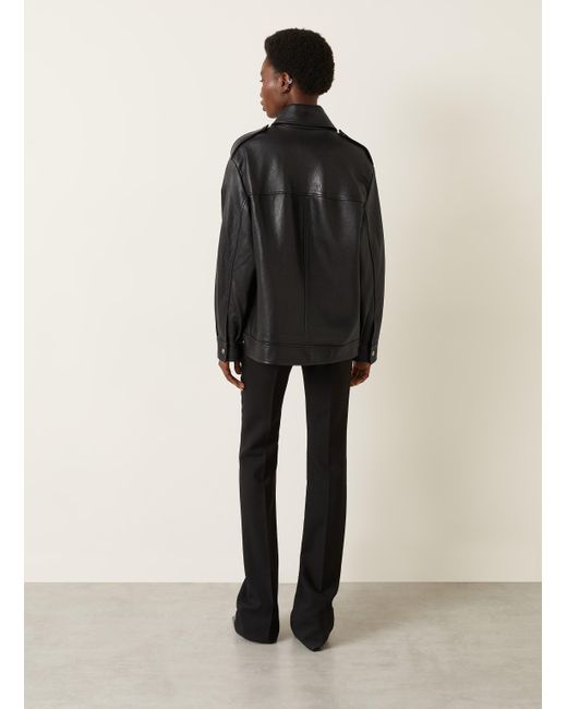Nour Hammour Black Lederjacke DREY