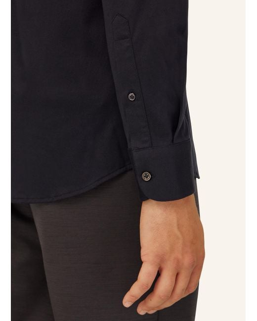 Boggi Jerseyhemd Regular Fit in Blue für Herren