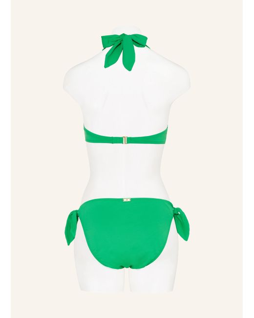 Ralph Lauren Green Triangel-Bikini-Hose BEACH CLUB SOLIDS