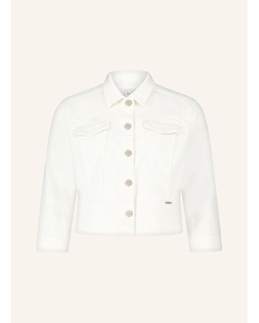 BETTY&CO Natural Cropped-Jacke mit 3/4-Arm