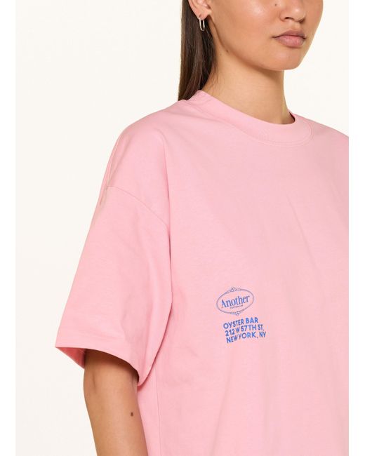 Another Cotton Lab Pink Oversized-Shirt