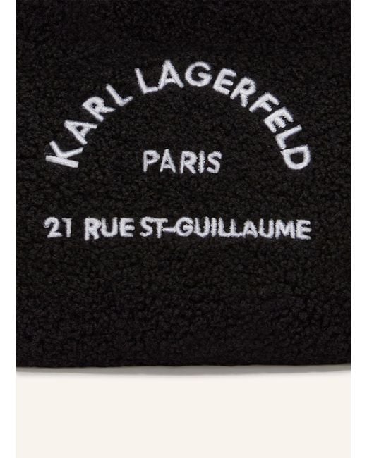 Karl Lagerfeld Black Shopper