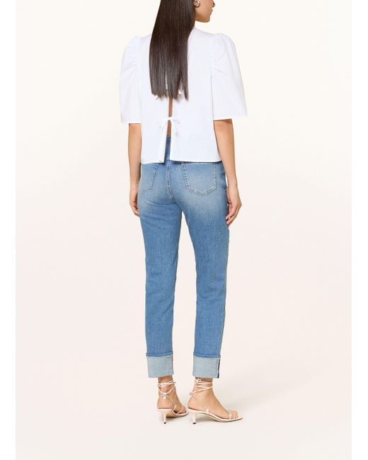 Marc Cain Blue Jeans SIKAR mit Schmucksteinen