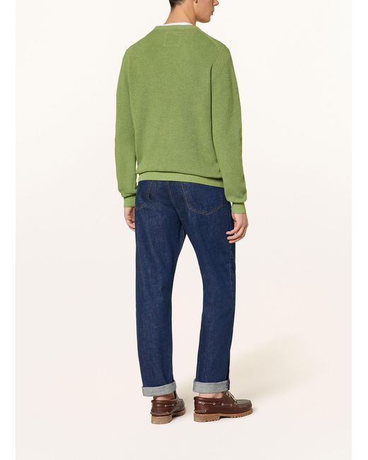 Fynch-Hatton Pullover in Green für Herren