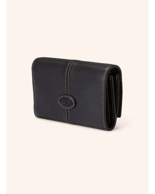 Tod's Black Geldbörse