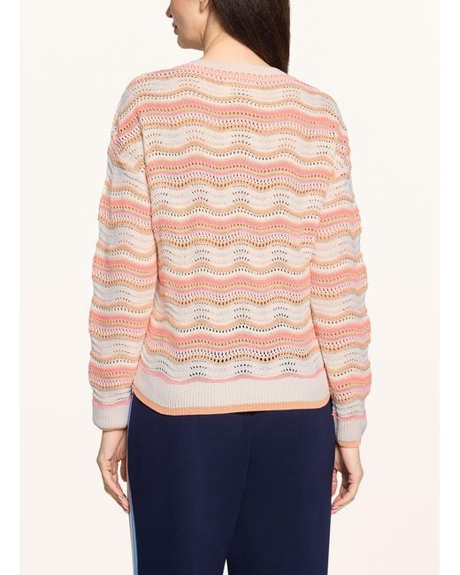Cartoon Natural Pullover mit Glitzergarn