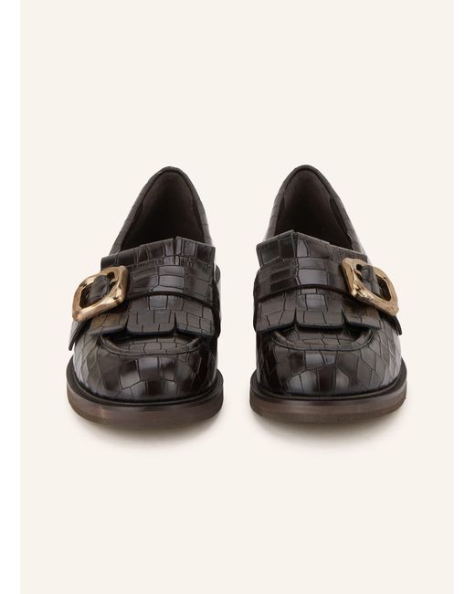 Pertini Black Loafer