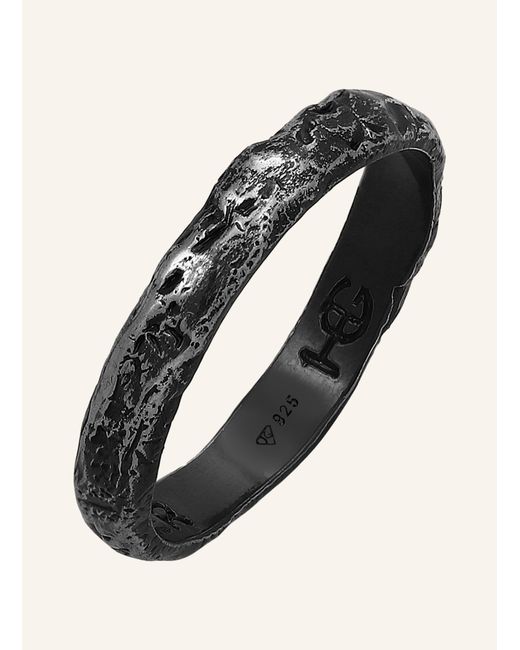 Haze & Glory Ring in Metallic für Herren