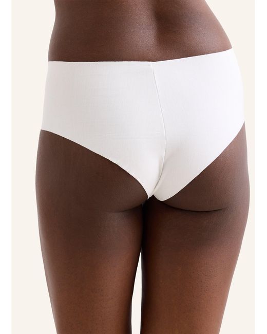 erlich textil Natural Light Touch High Waist Brazil String aus weichem Modal - nahtlose Kanten