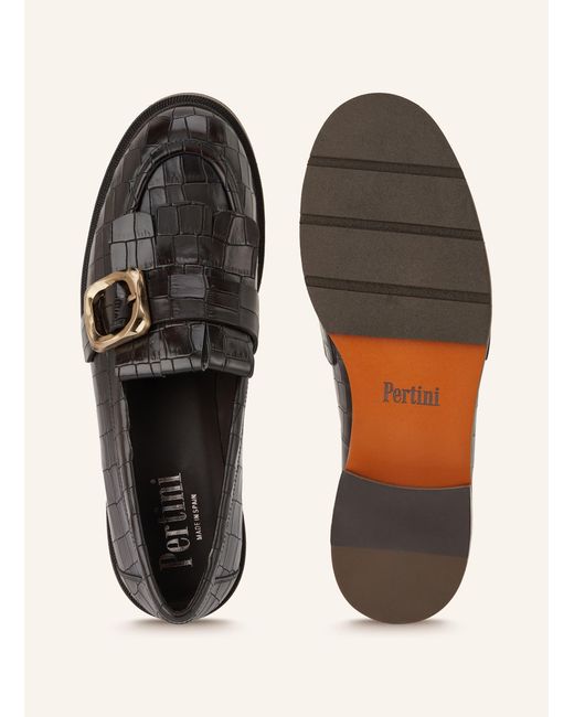 Pertini Black Loafer