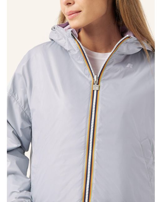 K-Way Pink Funktionsjacke LAURETTE PLUS.2 DOUBLE zum Wenden