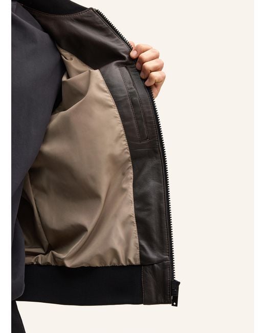 Strellson Lederjacke in Black für Herren