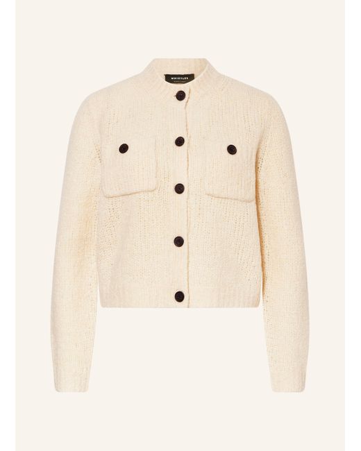 Whistles Natural Strickjacke