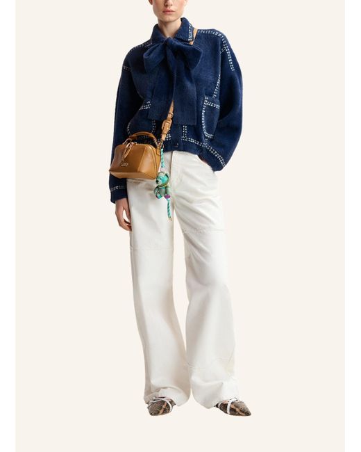 Essentiel Antwerp Blue Strickjacke HOOPS