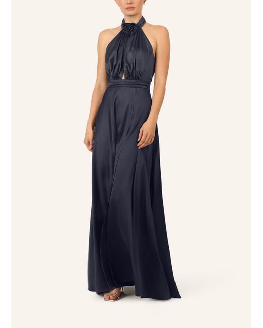 Apart Blue Abendkleid mit Cut-out