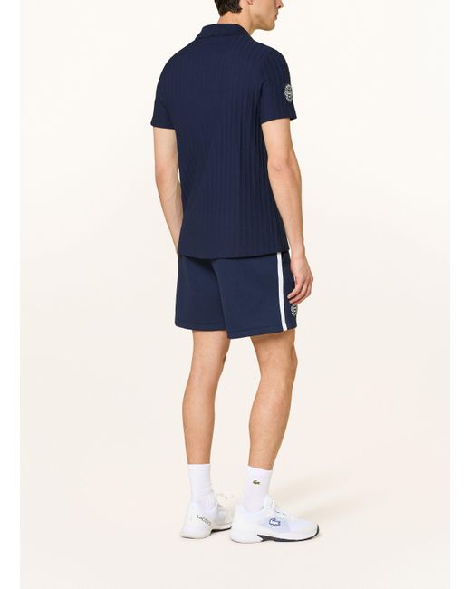Lacoste Funktions-Poloshirt HERITAGE in Blue für Herren