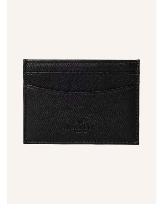 Hackett Kartenetuis SAFF CARDHOLDER in Black für Herren