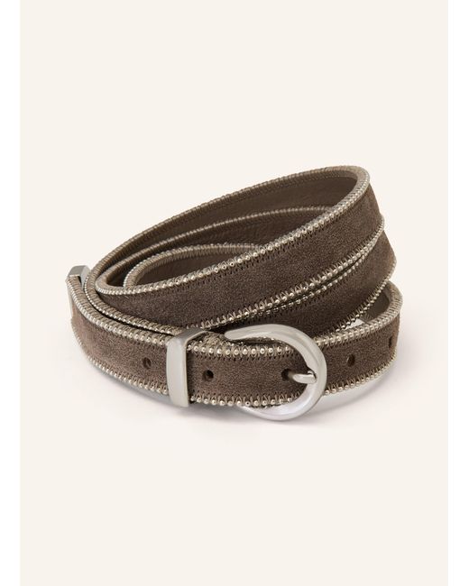 Peserico Brown Ledergürtel