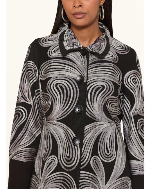 Joseph Ribkoff Gray Kastenjacke mit 3/4-Arm